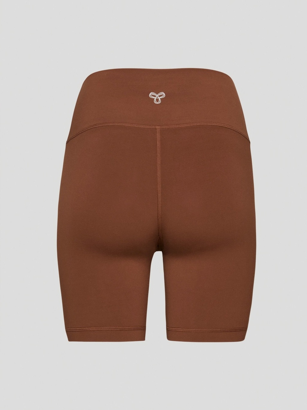 TNA High-Rise Chocolate Brown Bike Shorts